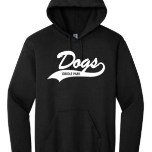 DOGS Hooded Sweatshirt – Black