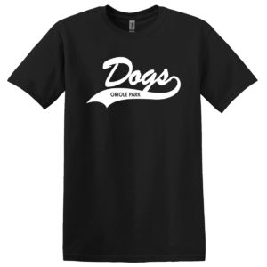 Dogs tshirt – black